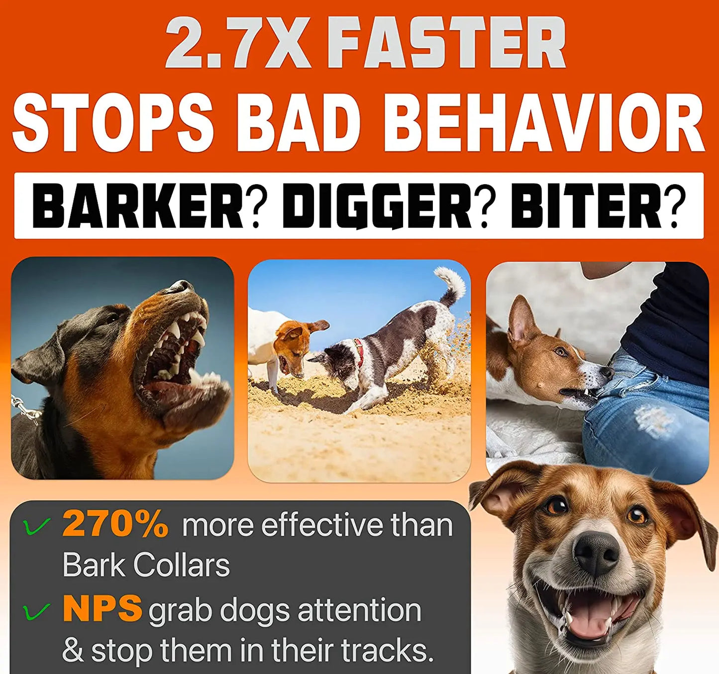 2025 Release Pet Dog Repeller Ultrasonic Dog Training Device