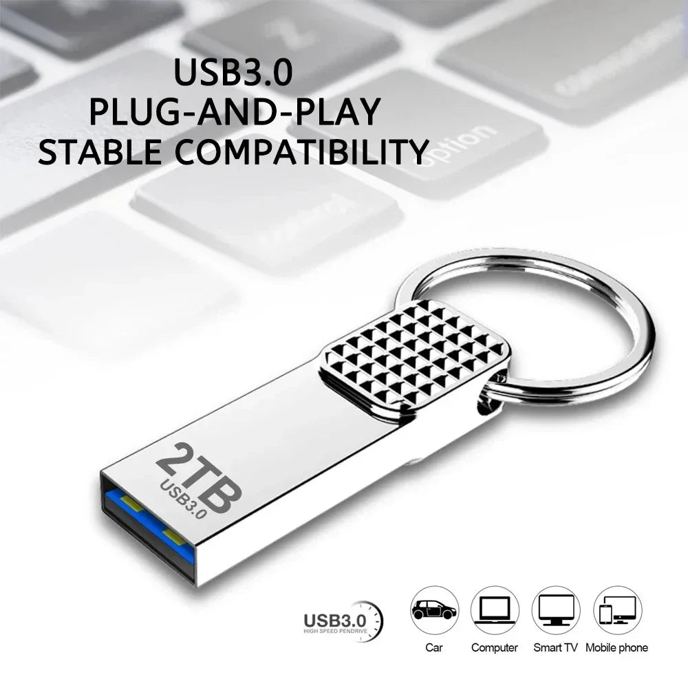 2TB Quick-Save Waterproof Flash Drive