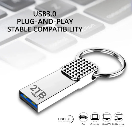 2TB Quick-Save Waterproof Flash Drive