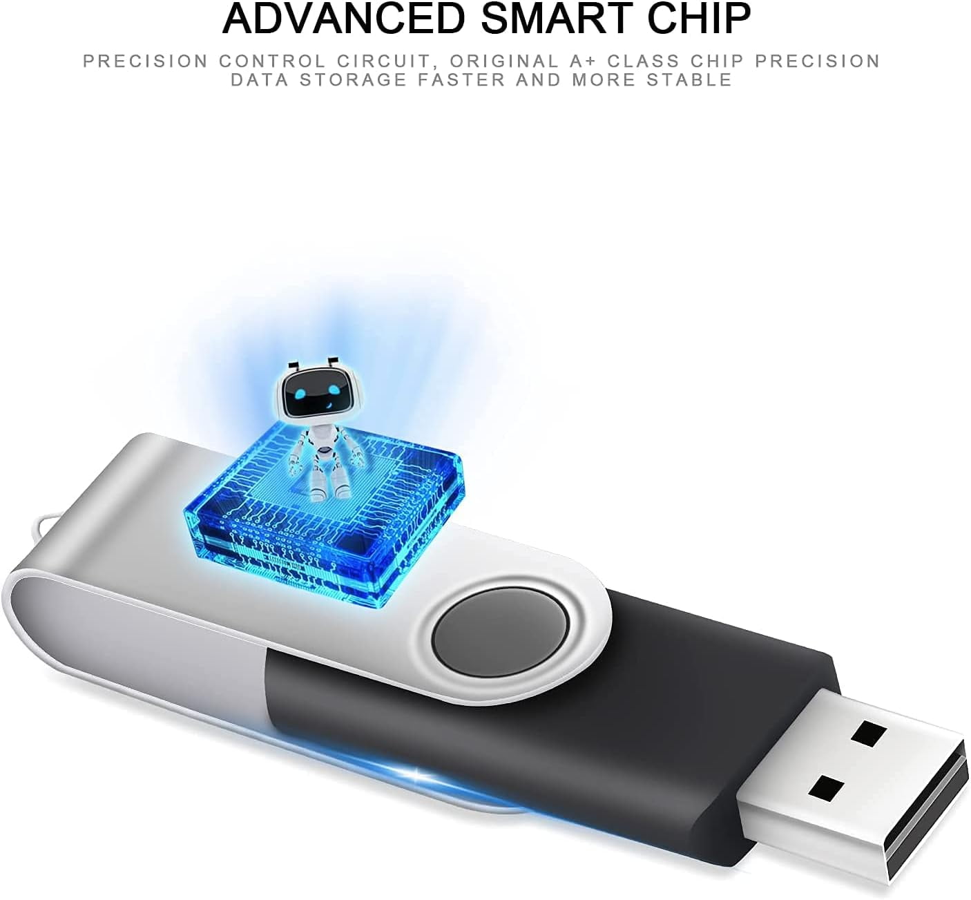 2TB USB Flash Drive, Portable Thumb Drive Memory Stick for PC/Laptop (2000GB)