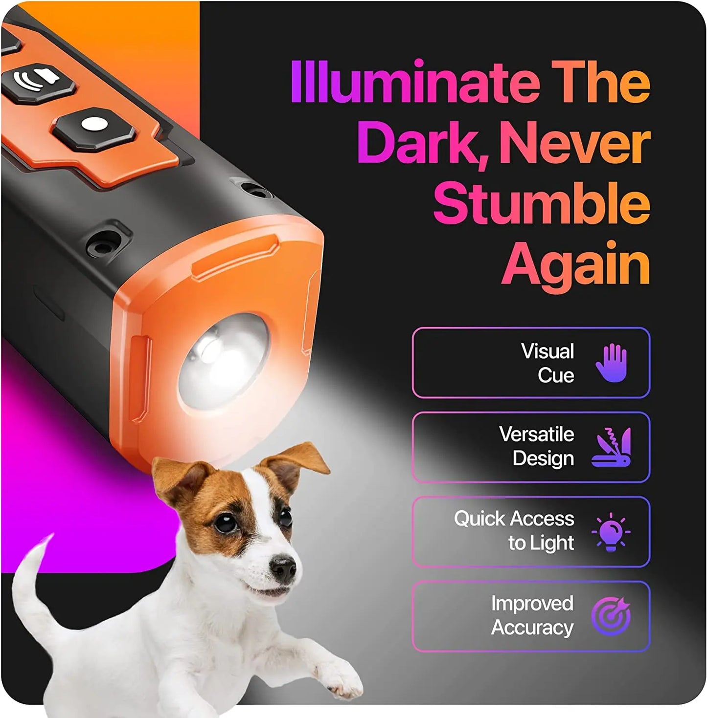 2025 Release Pet Dog Repeller Ultrasonic Dog Training Device